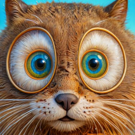 Big Funny Eyes or Glasses