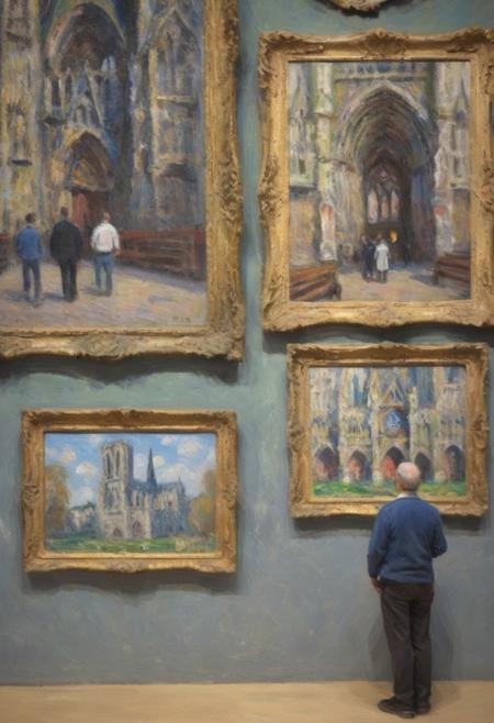 Eldritch Impressionism oil painting