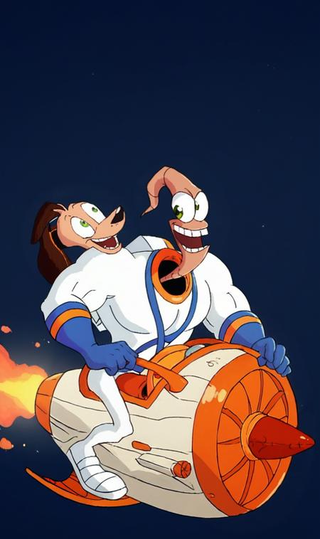 Earthworm Jim - Cartoon 1995 - Pony
