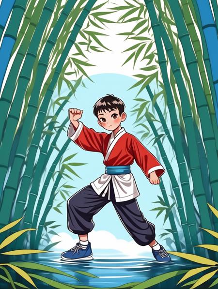 【Digital art Illustrations】Vivid Colors, Bold Lines, High Saturation