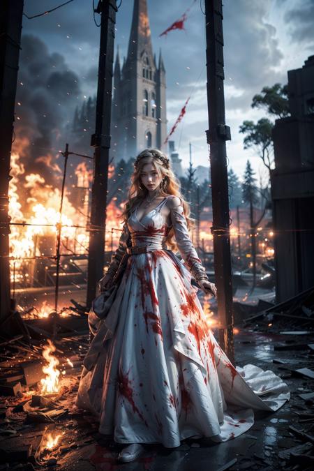 Flame scene