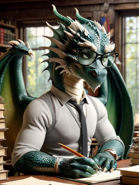 Dracthyr WoW Style [SDXL LoRA]
