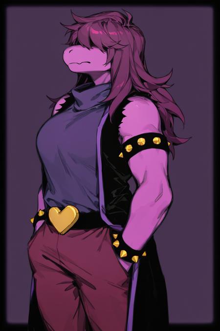 Susie - Deltarune (IL/Pony)版本Illustrious (ID: 1100266)