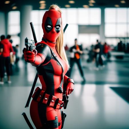 Lady Deadpool - Flux1.D & SDXL Realistic & Comics