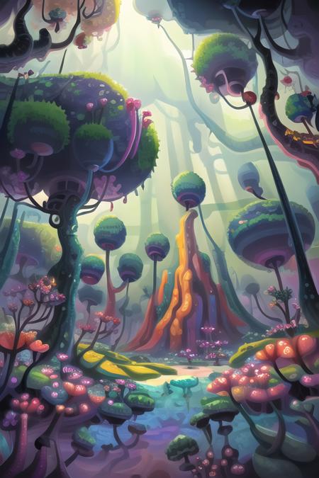 Kurzgesagt-ArtStyle LoRA版本v1-NAI (ID: 12007)