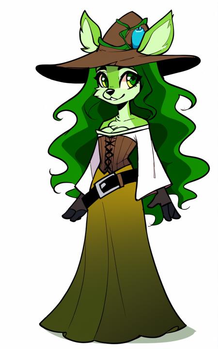 Sophie the swamp witch - Neopets [PonyXL]版本V1 PonyXL (ID: 997393)