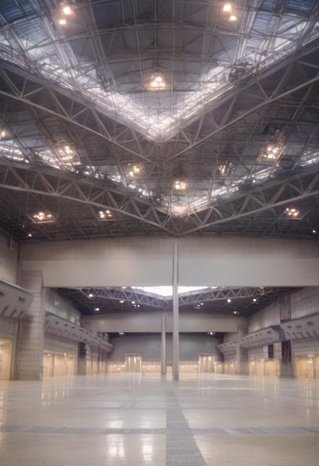 東京ビッグサイト東展示場 / Tokyo Big Sight EASTHALL indoors / PONY