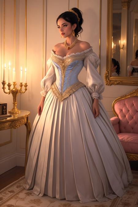 Christine's Baroque Gown | Man In the Iron Mask (1997)