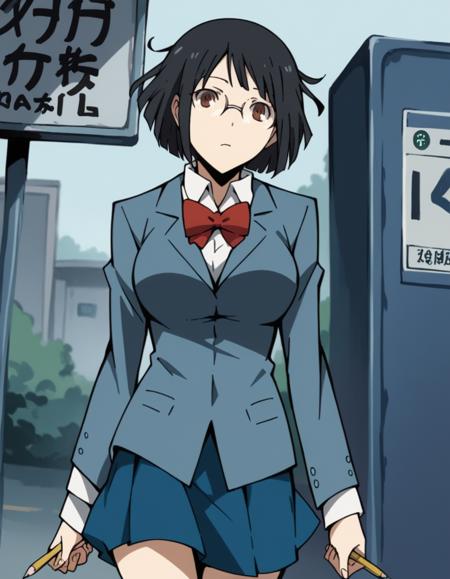Anri Sonohara (園原 杏里) - Durarara!! (デュラララ!!)版本anime s1 (ID: 821945)
