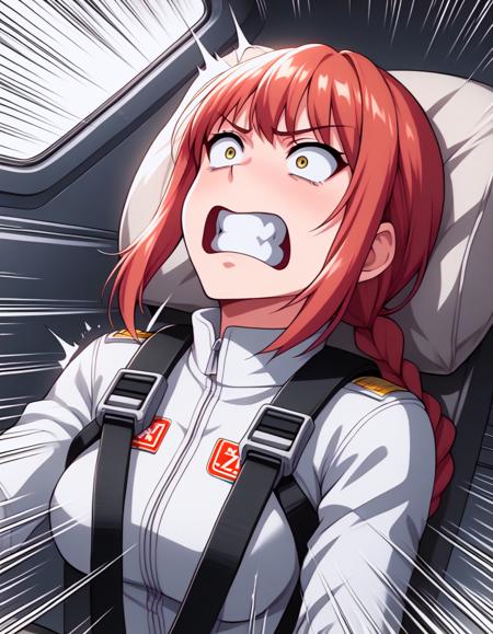 G-force training / wind blown face concept for Pony XL版本v1.0 (ID: 518676)