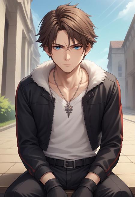 Squall Leonhart - Final Fantasy VIII / Dissidia - Pony + Illustrious