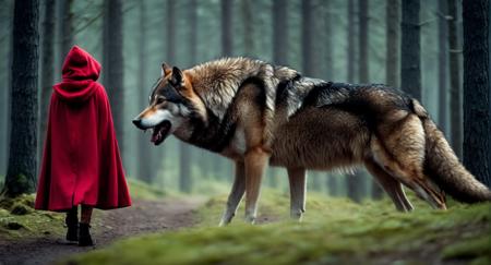 Little Red Riding Hood XL + SD1.5 + F1D