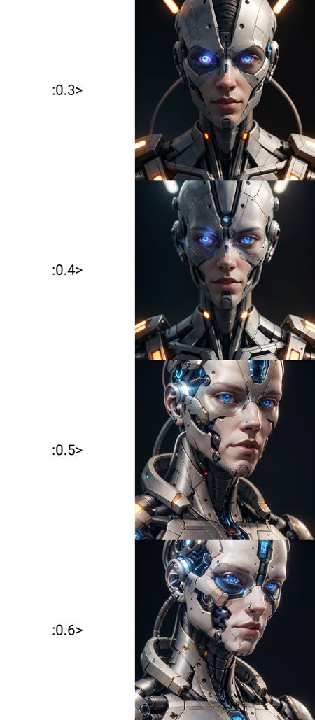 Rina's Robo Faces - Lora