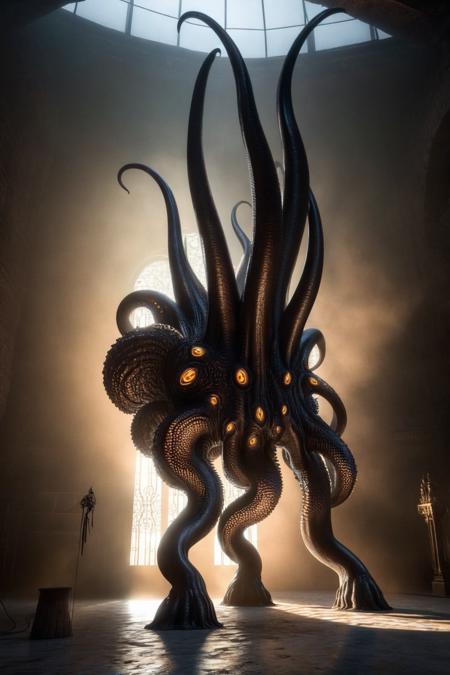 PAseer's Cthulhu Mythos SDXL Dark Young of Shub Niggurath版本v1.0 (ID: 178665)