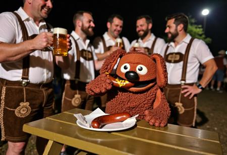 Rowlf The Dog - Muppet - 1970s Puppet Version