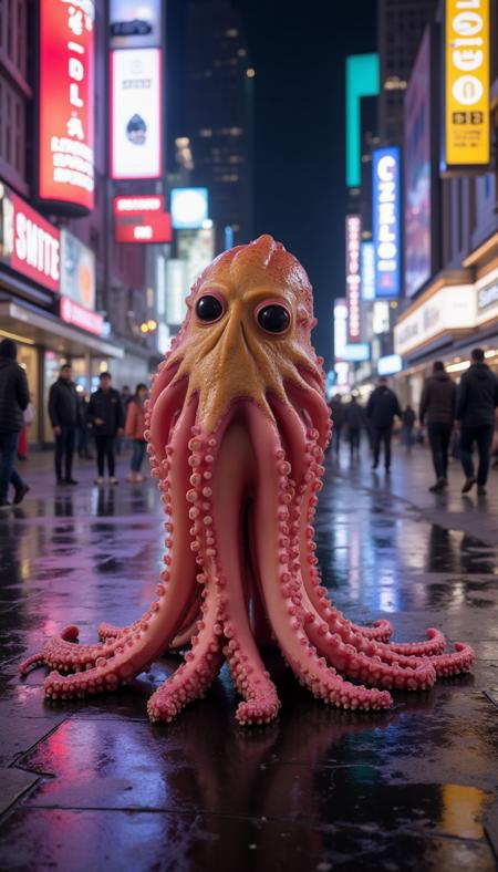 Cephalyra - Human/Squid hybrid - FLUX