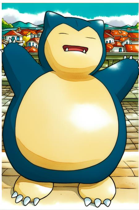 Snorlax/カビゴン - Pokemon(#143) | Pony Character