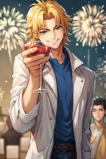 (ponyXL) The Great Gatsby Toasting meme (Scene Reference)