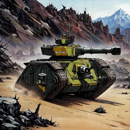 Leman Russ Battle Tank - Warhammer 40,000