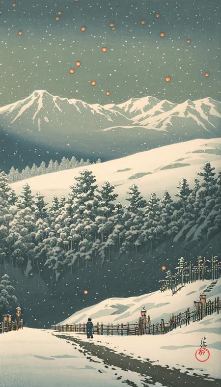 LEOSAM's [浮世絵/Ukiyo-e] 川瀬巴水 画风 Kawase Hasui Painting Style LoRA