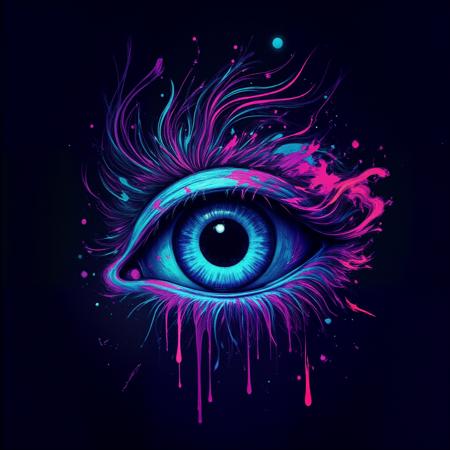 Neon Paint Flux Lora版本v2.0 Digital Art (ID: 877373)