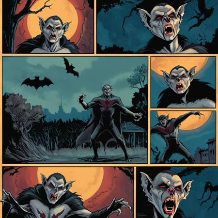 Comic Book Page style XL + F1D