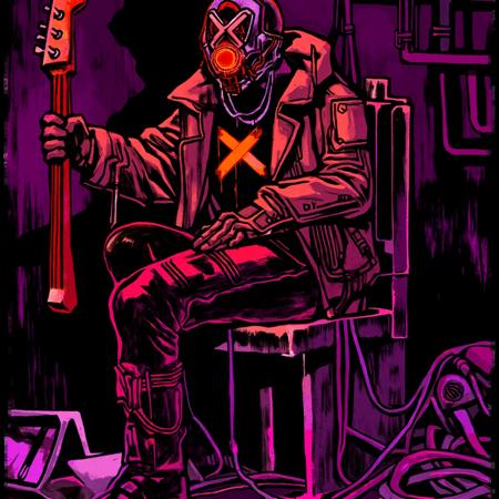 Cyberpunk2077 Tarot - FLUX