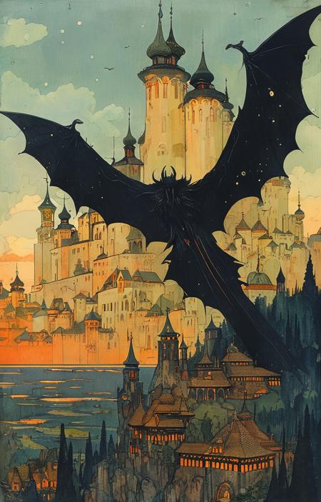 style of Ivan Bilibin [SDXL] 166