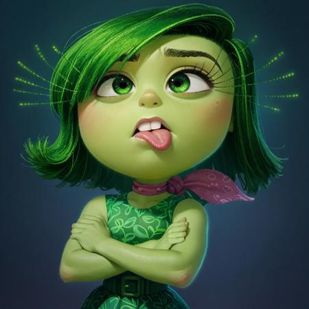 Disgust - Inside Out 2 (PonyXL)