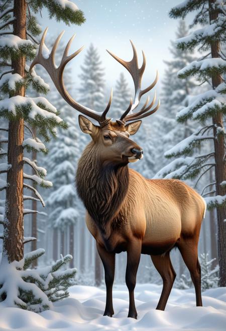 the animals in the forest