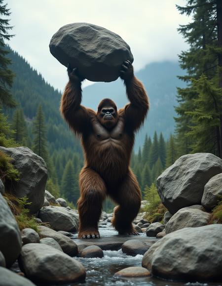 Bigfoot Character for Flux.1 Dev