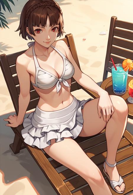 Makoto Niijima, 9 outfits (Persona 5) [Pony Diffusion]