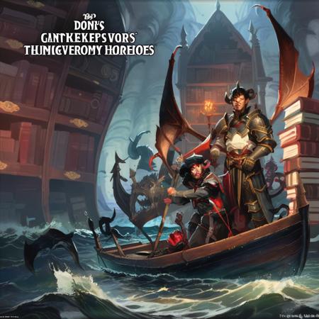 Dungeons and Dragons Art Style