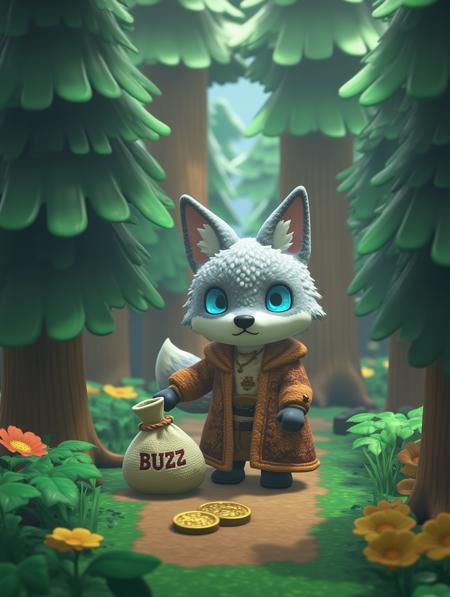 【Game Assets】 Cartoon-style 3D isometric background assets for small games FLUX