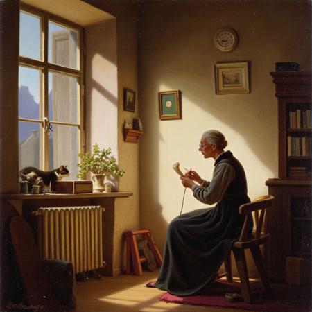 Paintings from Carl Spitzweg