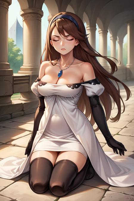 Agnes Oblige/アニエス・オブリージュ (Bravely Default) SDXL LoRA [Pony Diffusion]