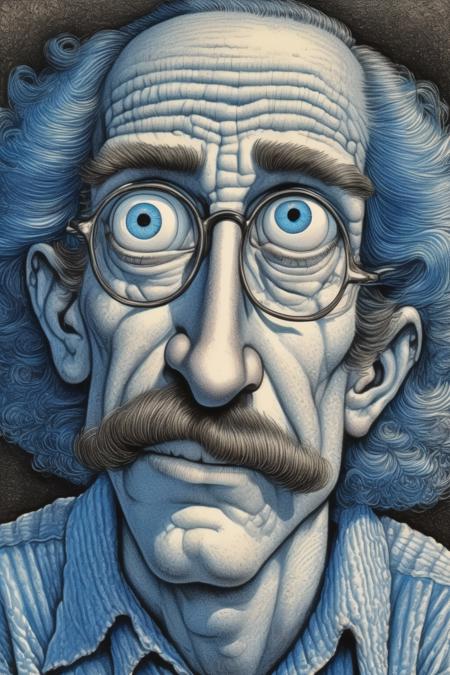 Robert Crumb Style版本SD XL (ID: 154180)