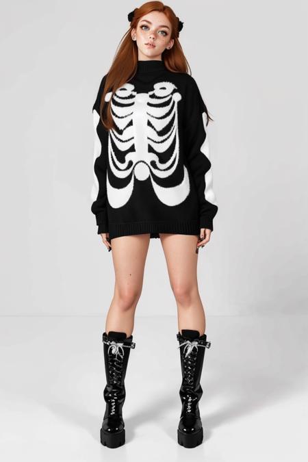 Skelly Sweater Dress