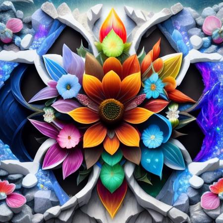 SDArt : Elemental Flowers