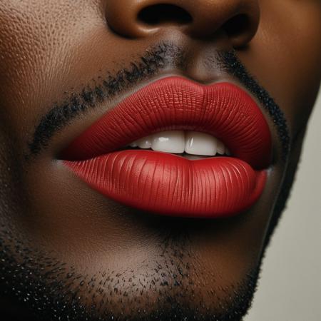 Carmine Red Lips