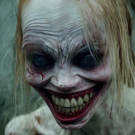 Malady Creepy Smile Horror XL