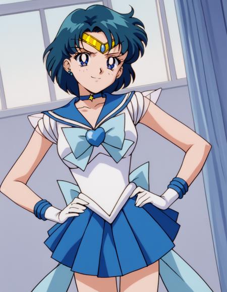 Ami Mizuno (水野 亜美) / Sailor Mercury (セーラーマーキュリー) - Sailor Moon (美少女戦士セーラームーン) - COMMISSION W/ DATASET