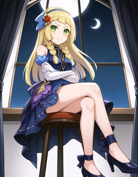 [Pony / Illustrious XL] Lille (anniversary 2021) | リーリエ（２１アニバーサリー） - Pokemon版本for ponyxl (ID: 384356)