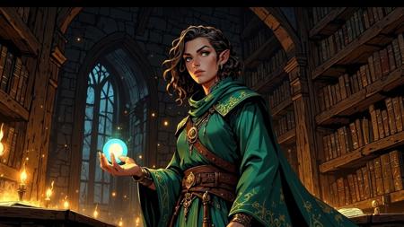 Stylized Fantasy Illustration
