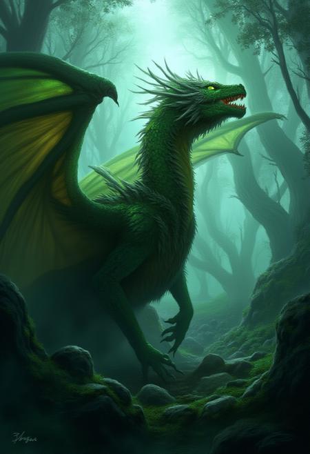 Western Dragon Collection for FLUX - Classic Style