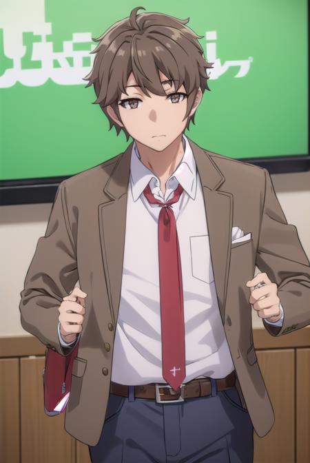 Sakuta Azusagawa (梓川 咲太) - Aobuta: Rascal Does Not Dream of Bunny Girl Senpai (青春ブタ野郎はバニーガール先輩の夢を見ない)