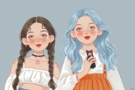 kolors-Children's picture book style Lora