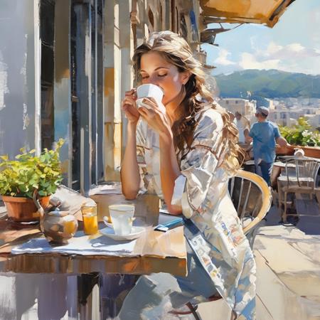 （SDXL）Oil painting(oil brush stroke) - 油画笔触