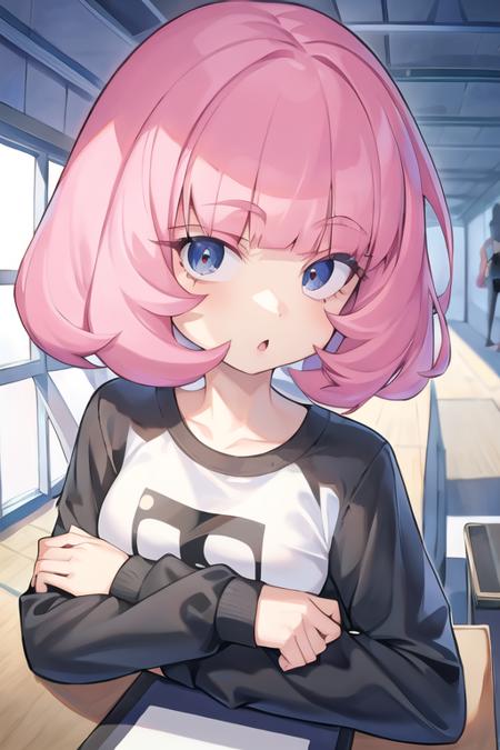 Hacker Girl (Facebook Sticker)