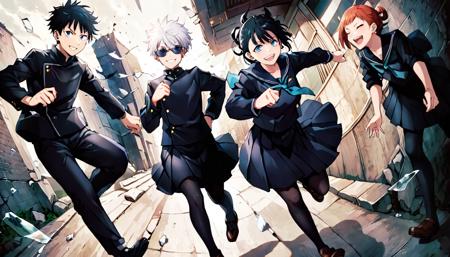 Jujutsu Kaisen (SDXL)版本Dim32 v1.1 (SDXL) (SDXL)